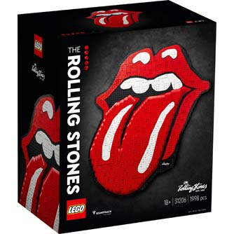 Rolling Stones - Lego Art