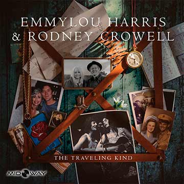 Vinyl, album, Emmylou, Harris, and, Rodney, Crowell, The, Traveling, Kind, Lp