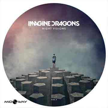 picture, disc, vinyl, album, band, Imagine, Dragons, Night, Visions, Ltd, Ed