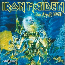 Iron, Maiden, Live, After, Death, Lp