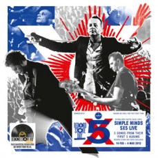 Simple Minds - 5X5 Live Album Red White Blue Vinyl - Lp Midway