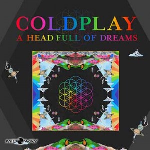 vinyl, plaat, band, Coldplay, A, Head, Full, Of, Dreams, Lp
